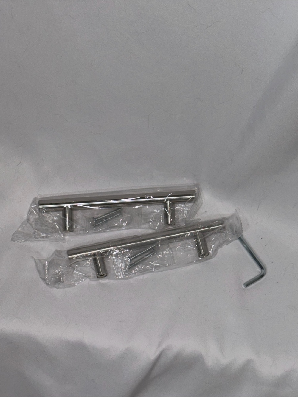 Brushed Silver Door/Drawer Pull (2pk)